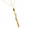 CHAIN PENDANT NECKLACE & EARRING SET