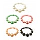 ASSORTED PEARL STRETCH BRACELET