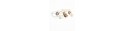LARGE PEARL & CUBIC FLOWER BRACELET